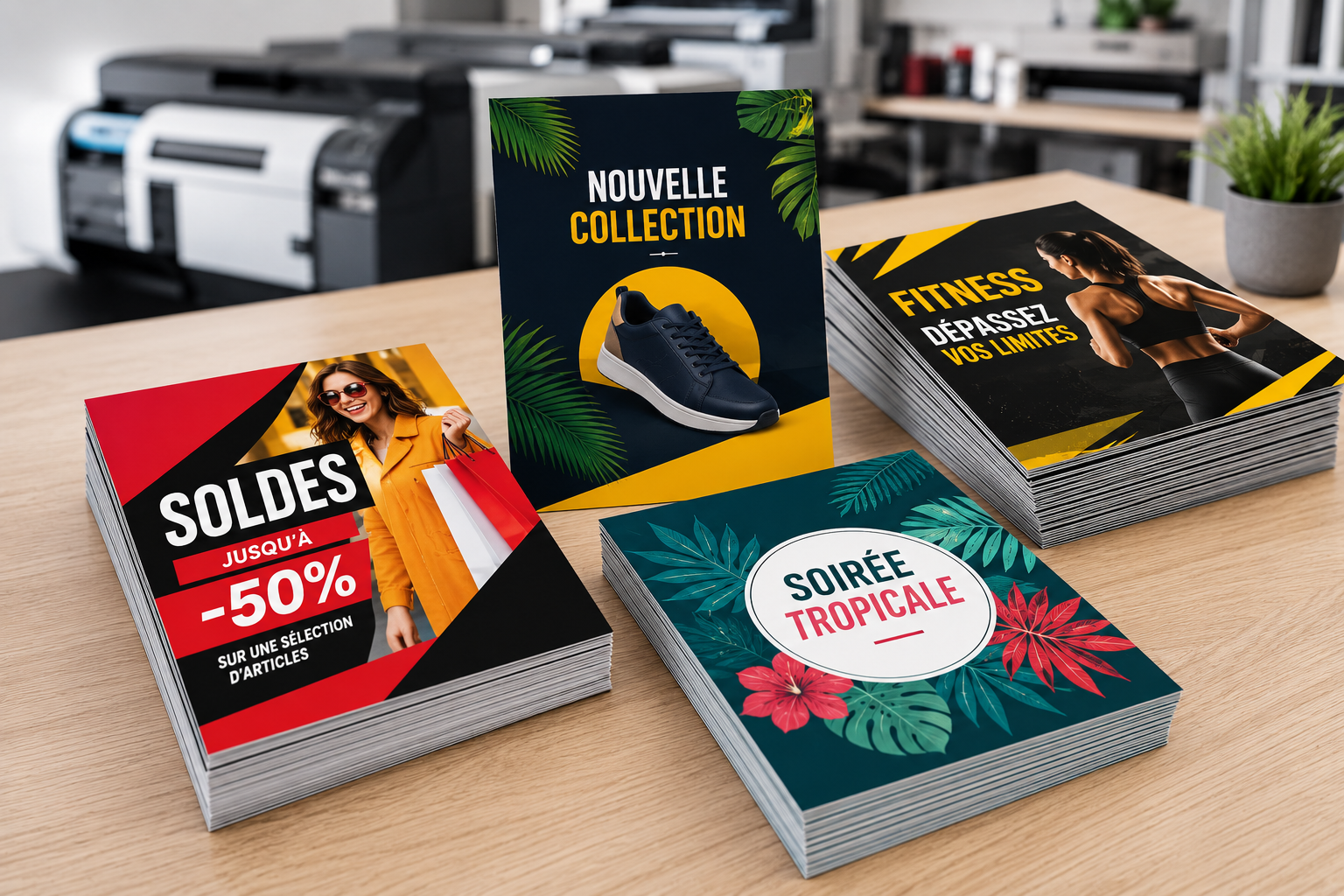 Impression de flyers et prospectus en Martinique