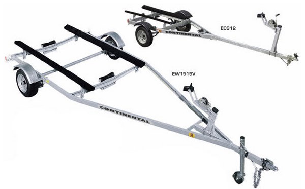 Remorques Continental EC312 et EW1515V