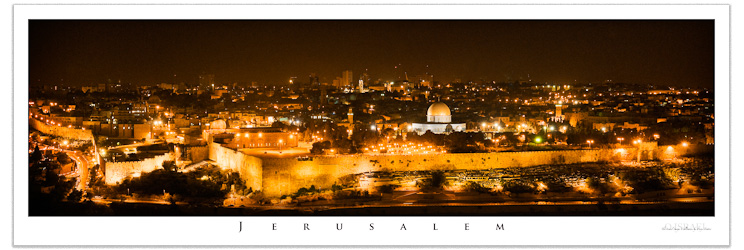 Jerusalem - Art Poster