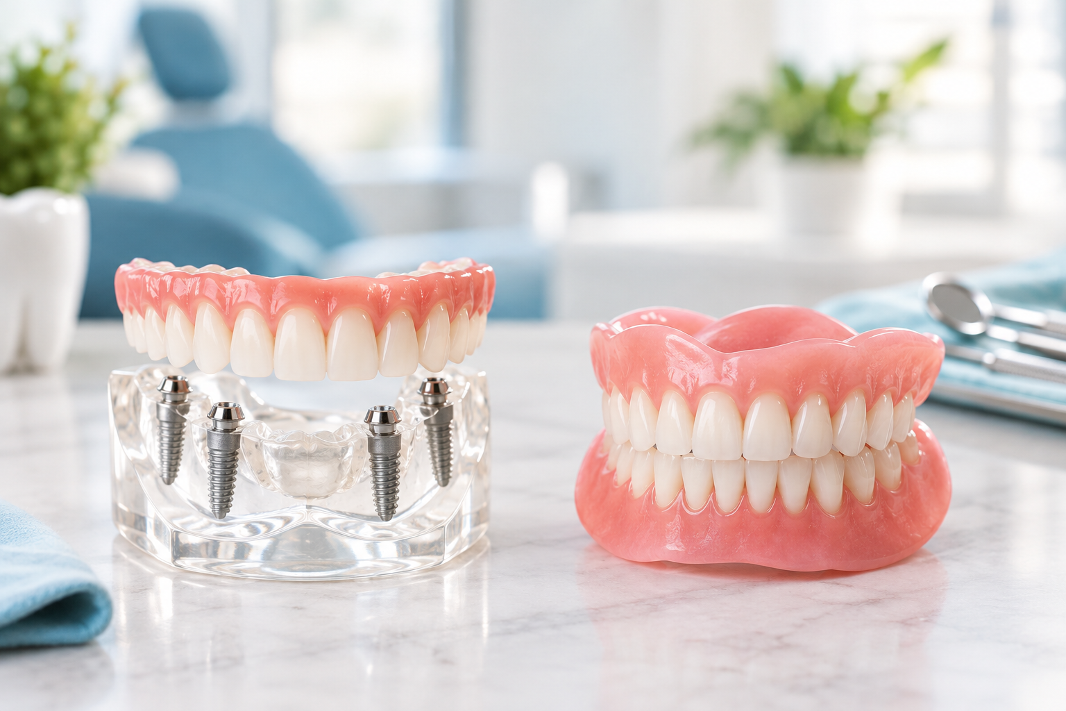 Implant-retained vs traditional dentures: a complete Adelaide guide.