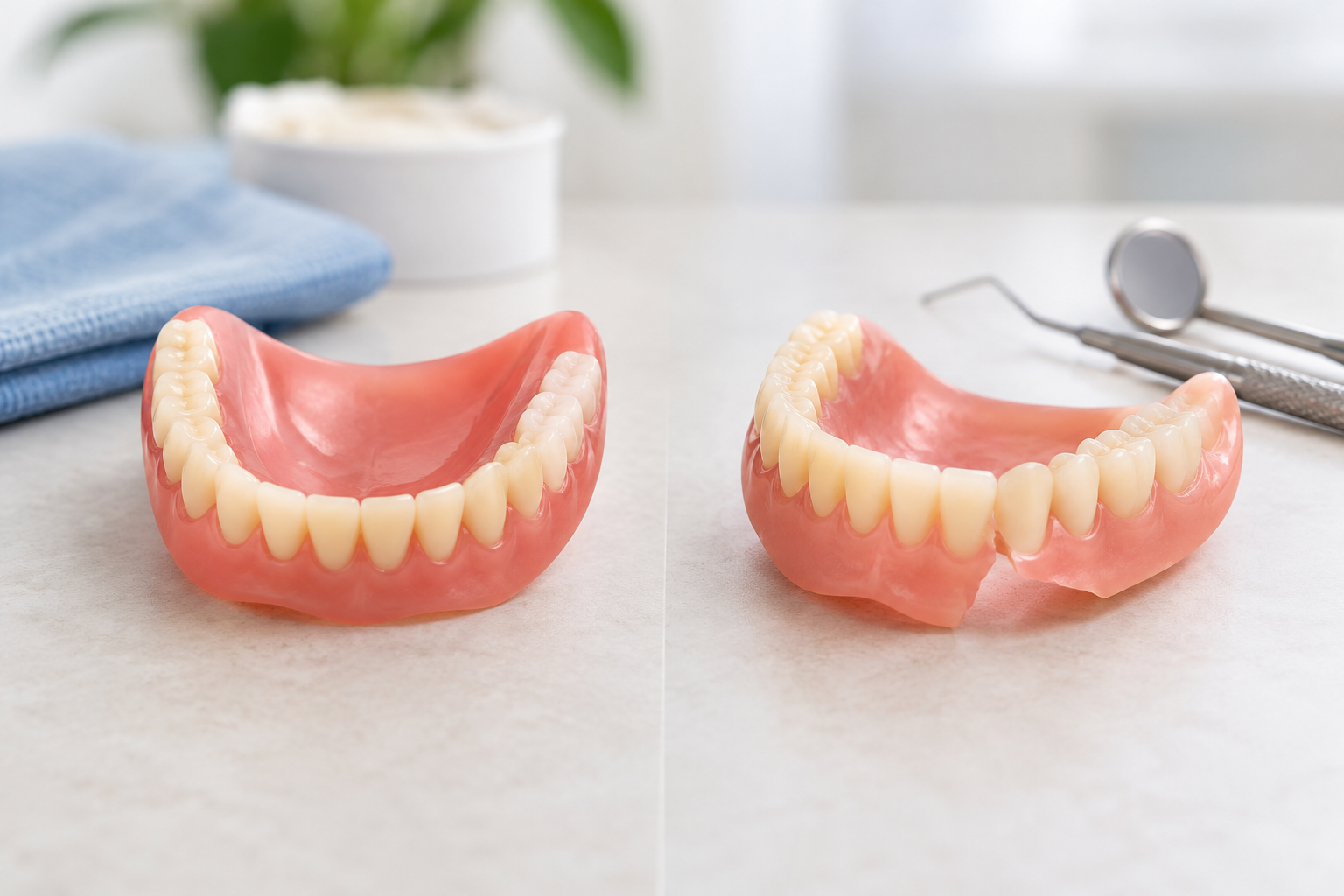 What's the difference between a reline and a repair?