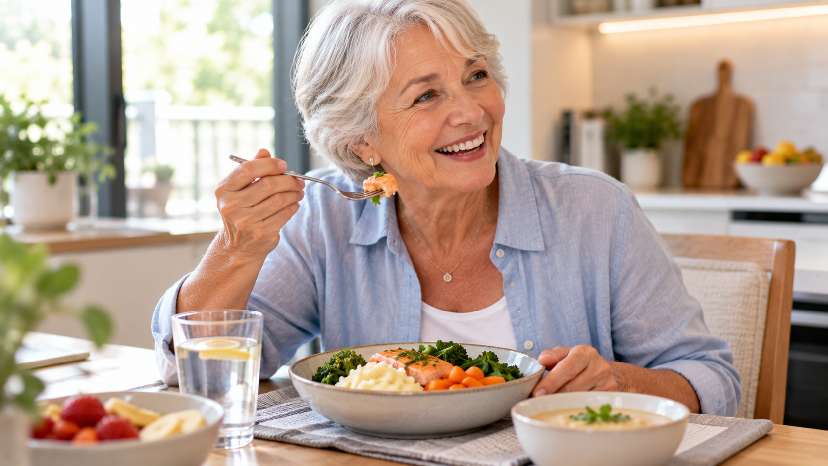 What to Eat When You First Get Dentures