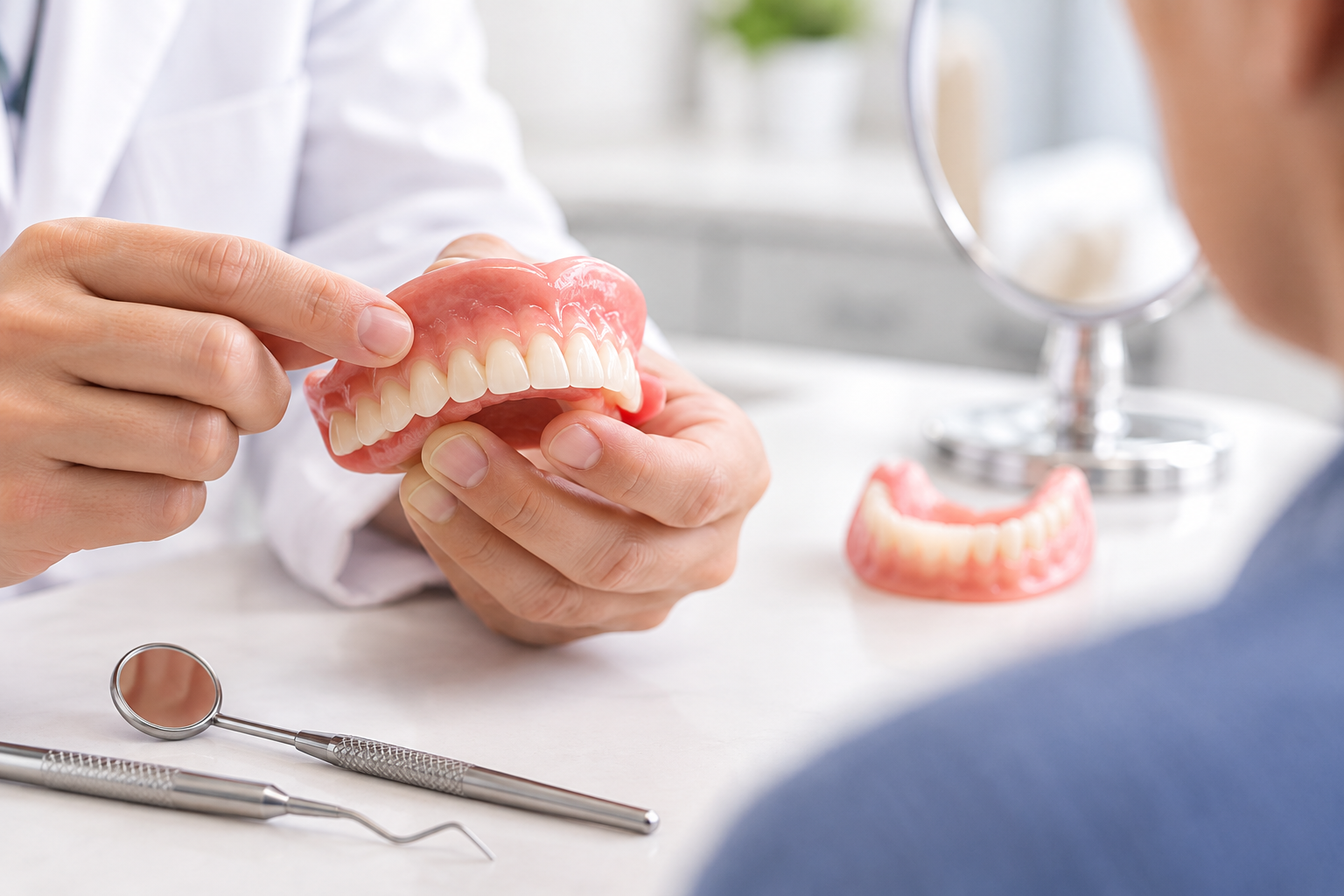 What Happens During a Denture Try-In (Wax Trial)?
