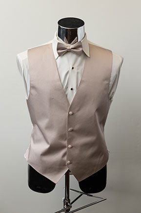 Rose gold hot sale tuxedo vest