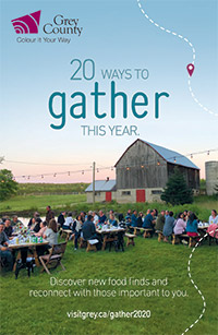 Visit grey county 20 ways to gather this year.