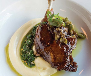 leg of lamb at ristorante rosina