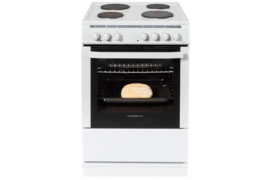 F/S 60cm Single Cavity Electric Static Cooker with Solid Plates White