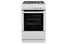 F/S 50cm Single Cavity LPG Gas Cooker White