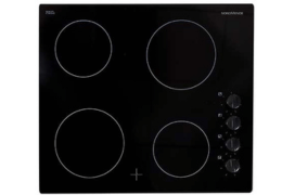 B/I 60cm 4 Zone Frameless Plastic Knobs