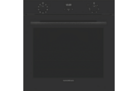 Built In 78L Multifunction Oven Catalytic Liners Digital Programmer Pure Black Glass