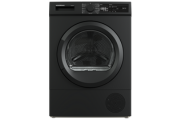 NordMende 8kg Heat Pump Tumble Dryer Matt Black E Energy Rated