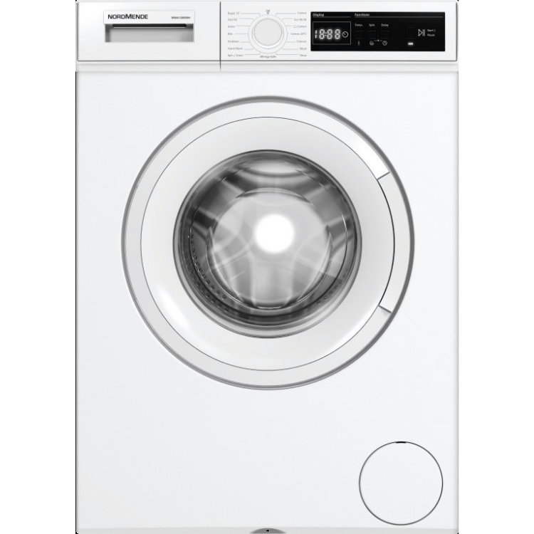 NordMende 8kg Washing Machine 1200 Spin A Rated White