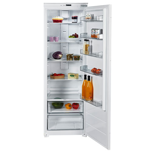 Tall on sale integrated fridge