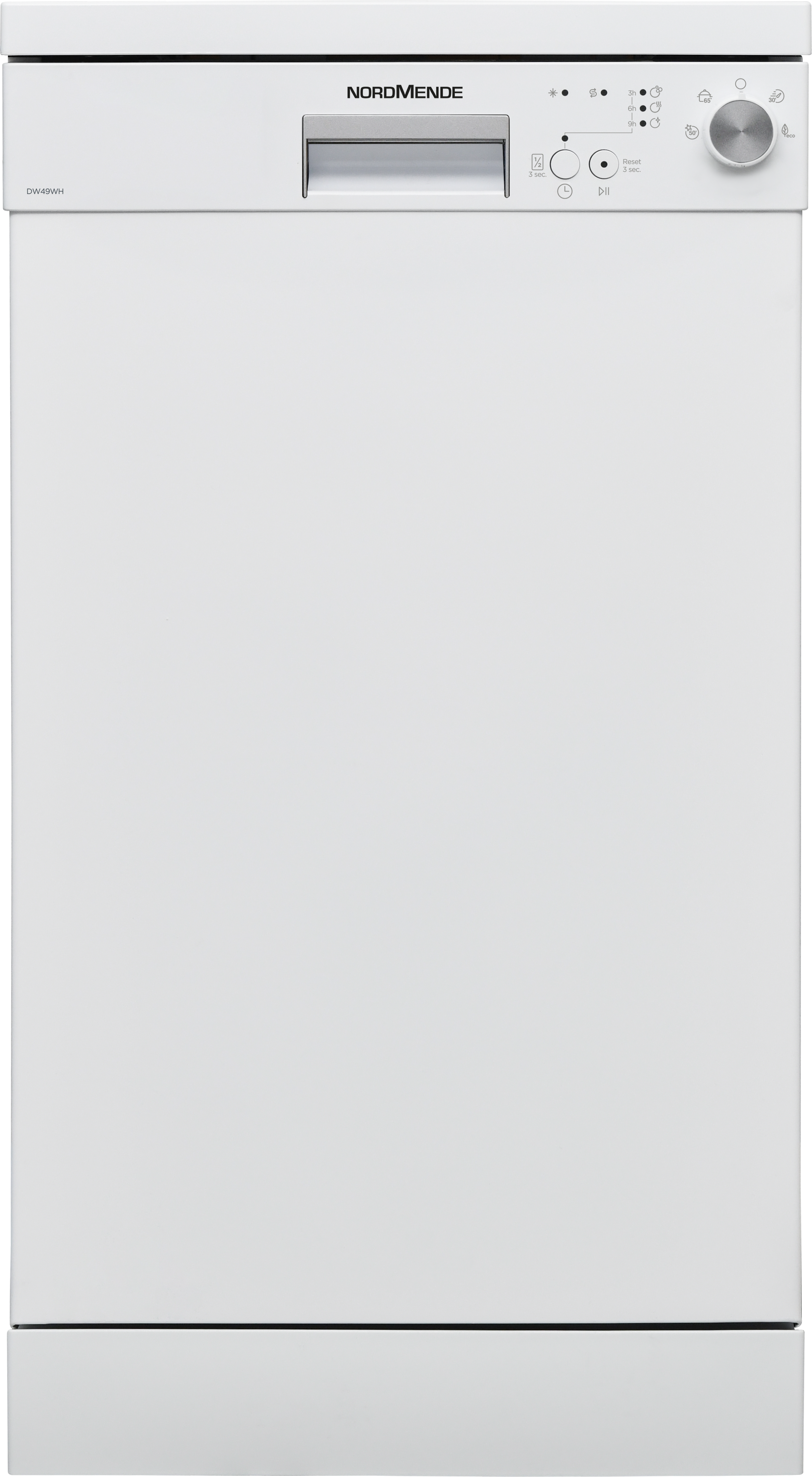 45cm Freestanding Slimline Dishwasher White