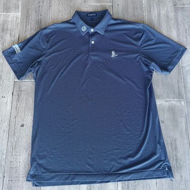 Scotty Cameron Circle T Peace Surfer Large Polo Shirt by Peter Millar