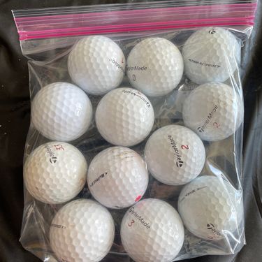 12 Taylormade golf balls 