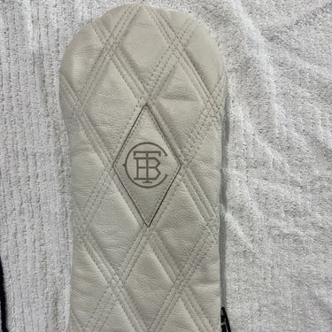 The Buck Club Quilted Leather Driver Headcover By Dormie Golf