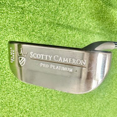 Scotty Cameron 1999 Pro Platinum Del Mar 3 Putter - SuperStroke Grip - 35”