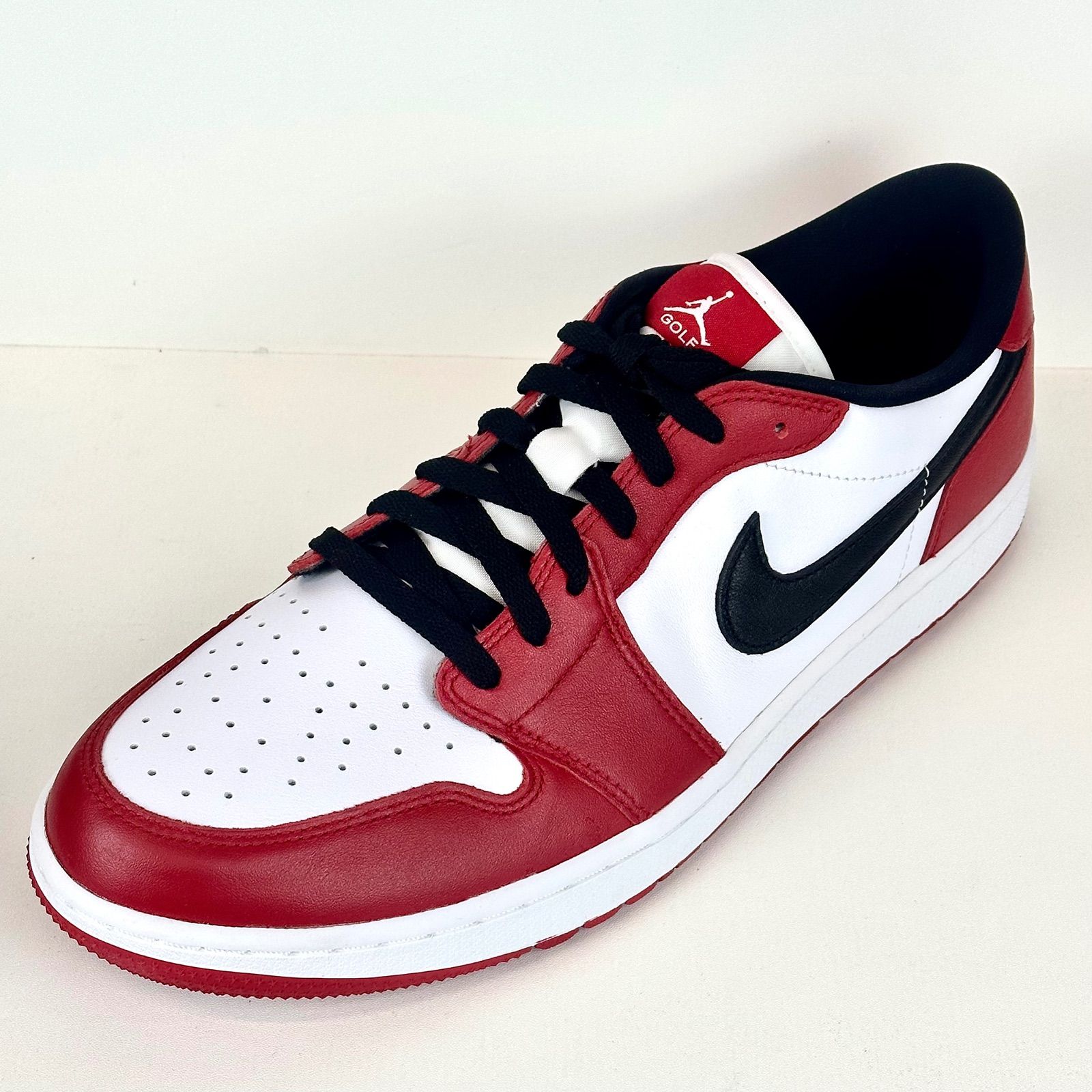 Nike Air Jordan 1 Low Golf Shoes - Chicago (Red/White) - Size 12.5 