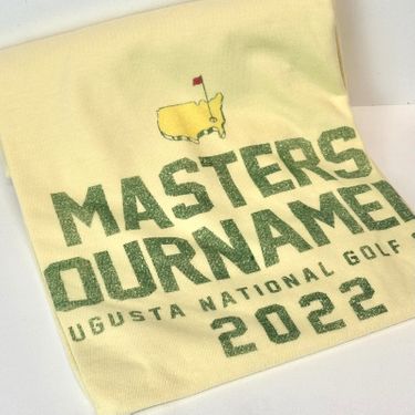 Masters Tournament 2022 Shirt - Yellow - Large - New with Tags!