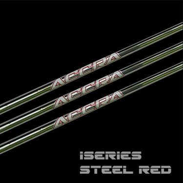 NEW Accra iSERIES iSteel Red Iron Shaft Set Choose Make Up and Weight