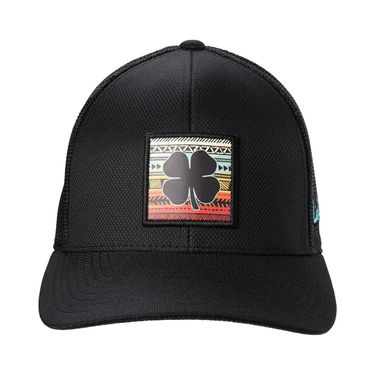 NEW Black Clover Live Lucky Aztec HD Patch Black Snapback Golf Hat