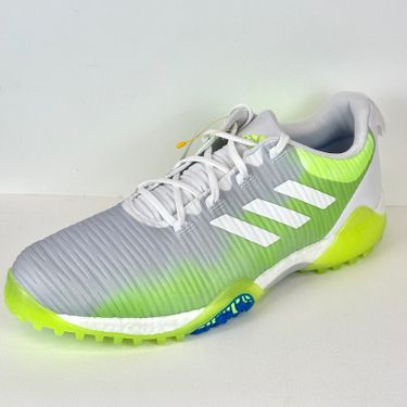 Adidas CodeChaos Golf Shoes - Light Gray/Neon Green - Size 12.5 - New!