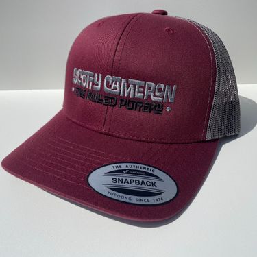 Scotty Cameron Fine Milled Putters Maroon / Grey Trucker Hat