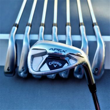 Callaway Apex 21 Forged 4-AW  Irons - TT Elevate ETS 95 Steel Stiff Shafts - New!