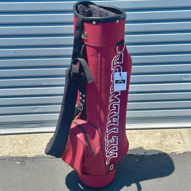 Jones x Metalwood University Vintage Carry Golf Bag with Towel - Maroon (Limited)