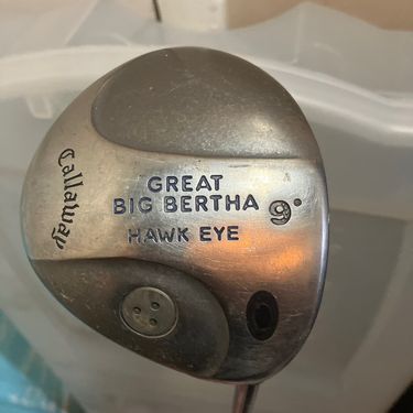 Callaway Great Big Bertha Hawk Eye 9 degree 