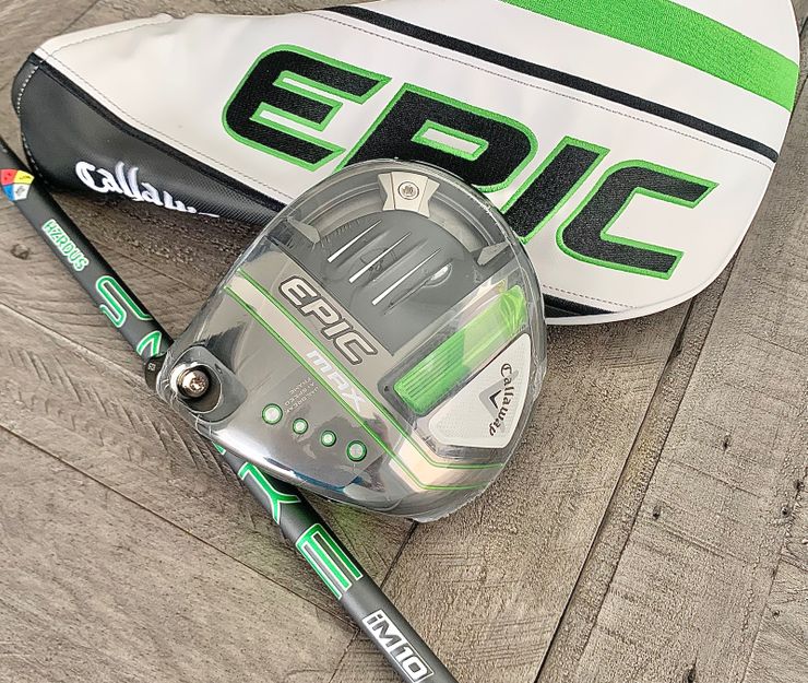 Callaway Epic MAX Driver - 10.5* - HZRDUS Smoke iM10 Stiff Shaft