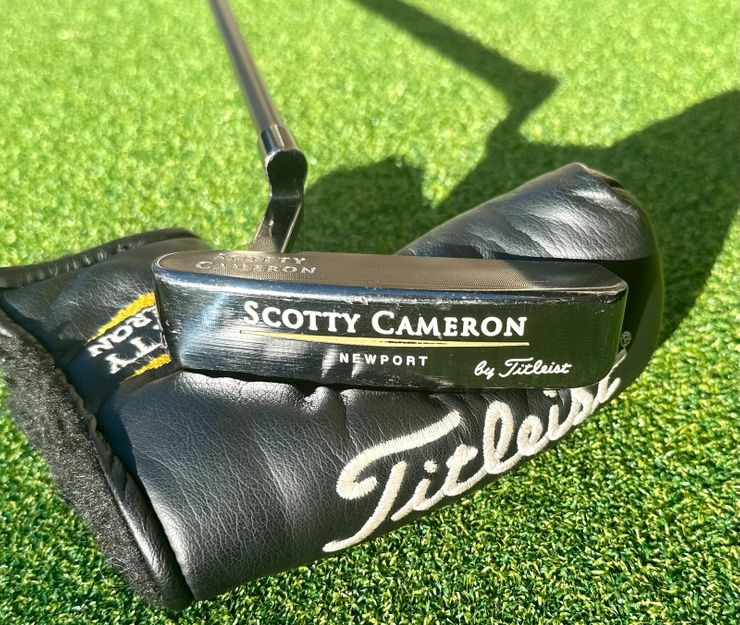 Scotty Cameron 1995 Newport Classic Putter - Gun Blue Finish - Left Handed  35