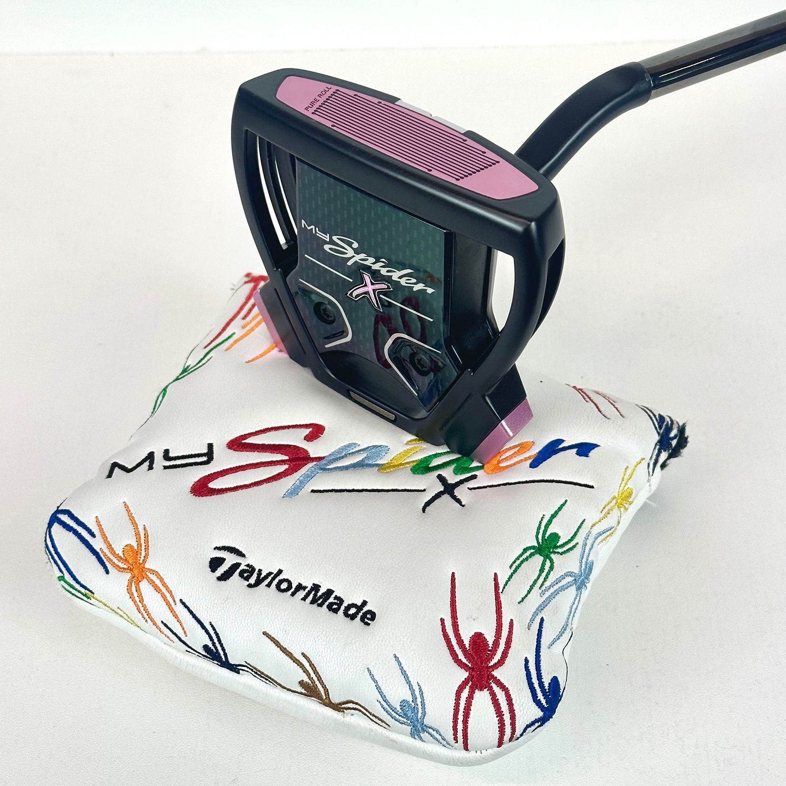 TaylorMade MySpider X Putter - Custom Black/Pink - Long Slant - KBS CT Tour  Shaft - 35