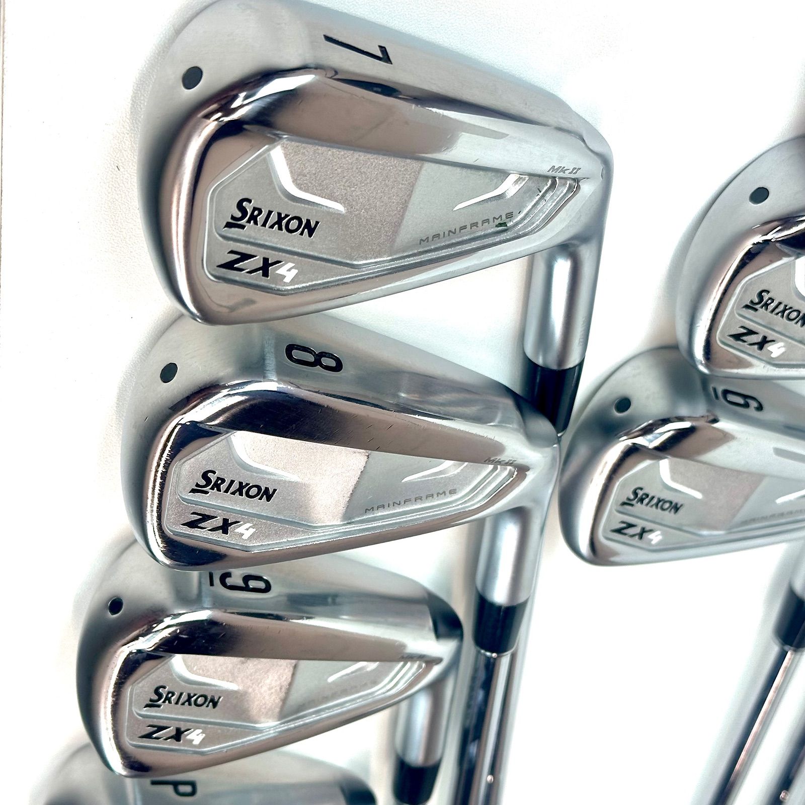 Srixon ZX4 MKII Irons 4-P - KBS Tour Lite Stiff - GP Tour Velvet 