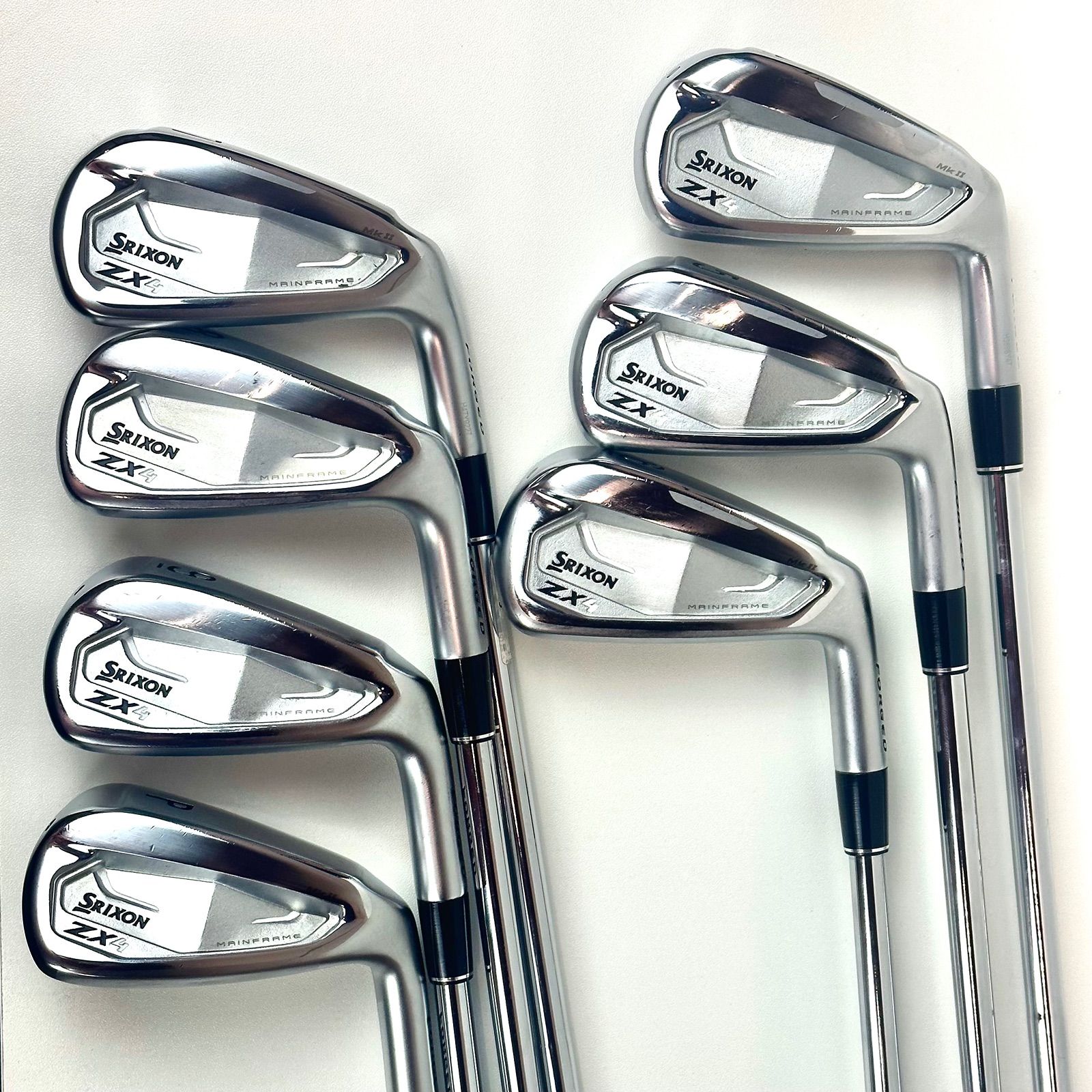 Srixon ZX4 MKII Irons 4-P - KBS Tour Lite Stiff - GP Tour Velvet 