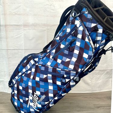 TaylorMade FlexTech Stand bag - Blue Squares - 5-Way Divider