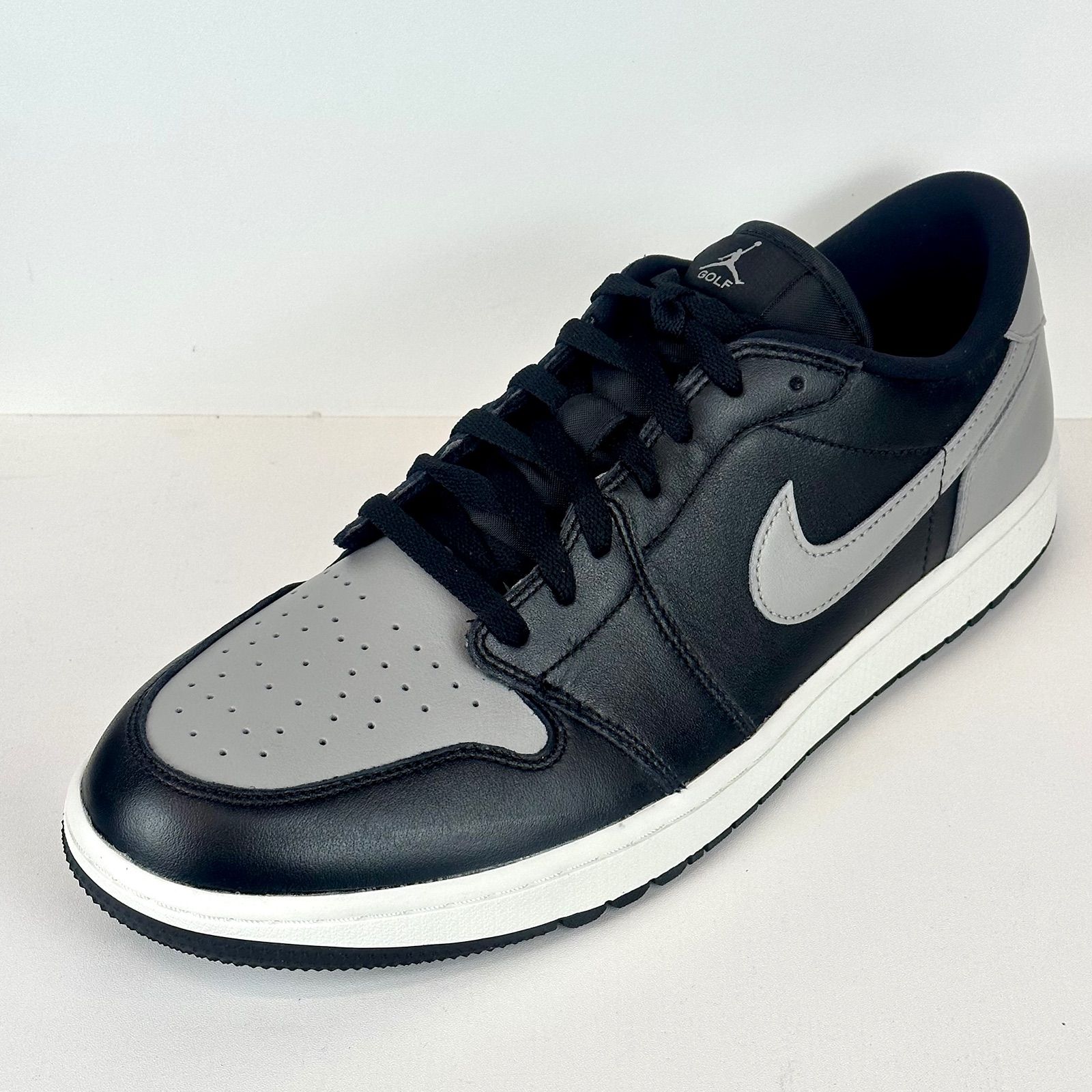 Nike Air Jordan 1 Low Golf Shoes - Shadow (Grey/Black) - Size 13 - New! –  Golfstix