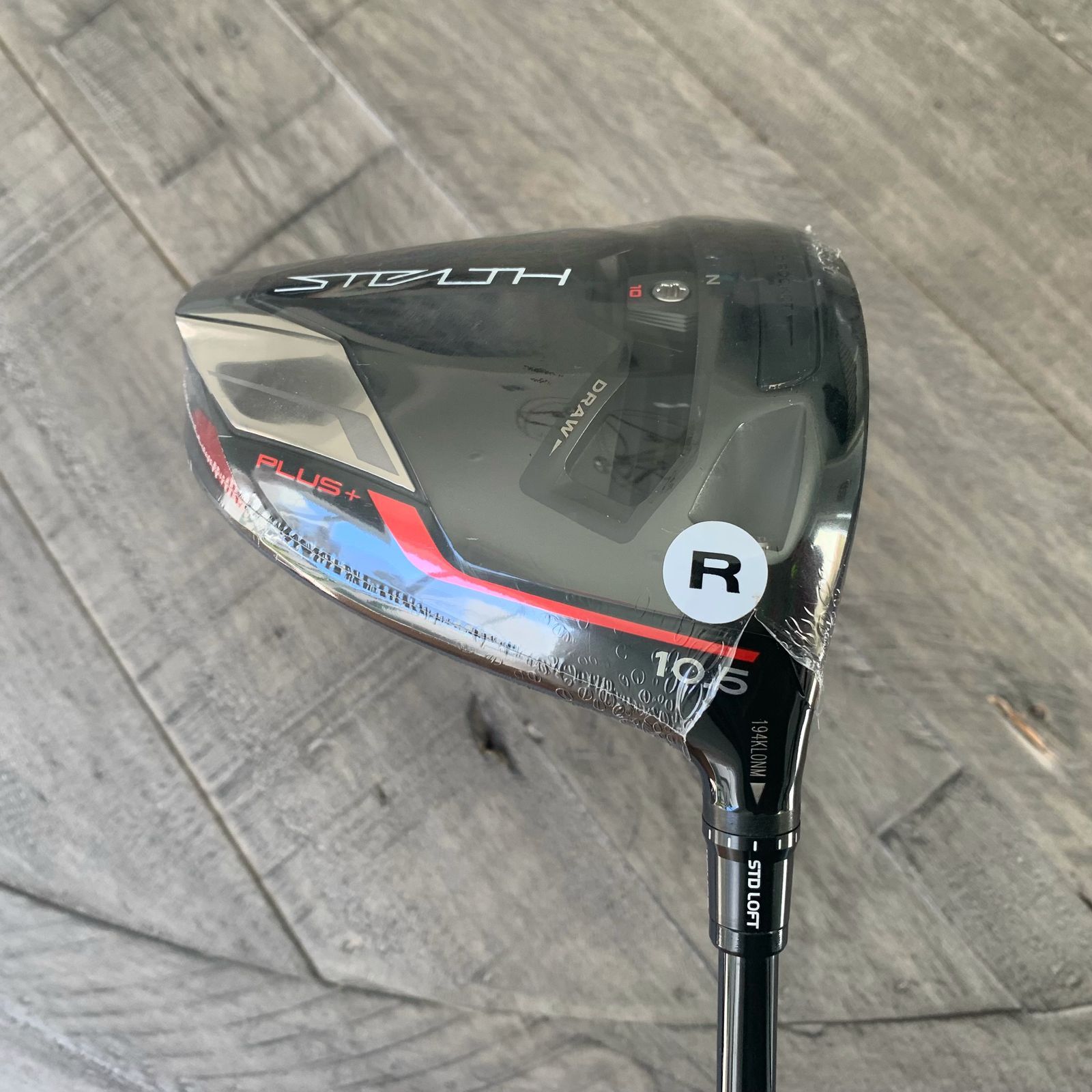 LQD - TaylorMade Stealth Plus Driver 10.5° - HZRDUS Smoke Red RDX 5.5 R  Flex - New! – Golfstix