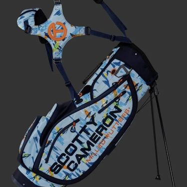 2022 Scotty Cameron Pathfinder Stand Bag Circle T CT Surfer Blue Surfboard Surf