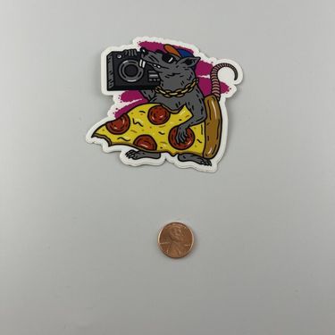 New Swag Golf Pizza Rat NYC New York City Stereo Sticker 920337