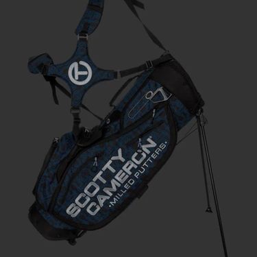 2022 Scotty Cameron Pathfinder Stand Bag Circle T CT Dog Wallpaper Black Blue