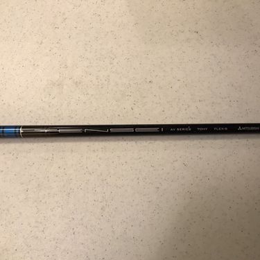 Mitsubishi Tensei AV Blue 70HY 39 1/4” S Stiff Flex Graphite .370 tip 030035