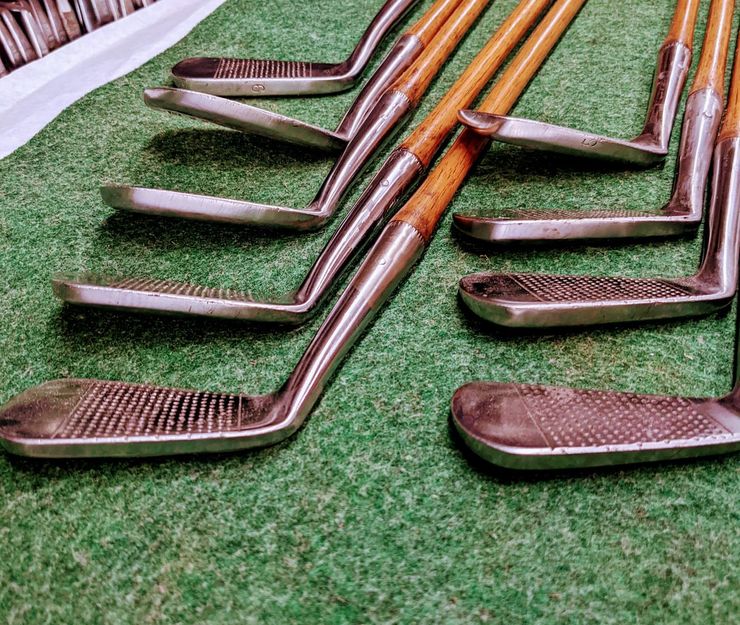 hickory shaft golf clubs