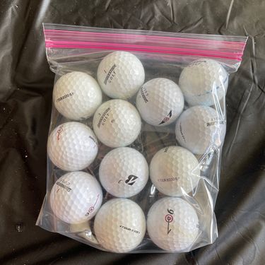 12 Bridgestone golf balls 