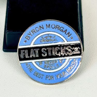 Byron Morgan Flat Sticks Ball Mark - Blue/Black