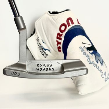 Byron Morgan 006 Stainless Tri-Sole Putter - Plumbers Neck - 34