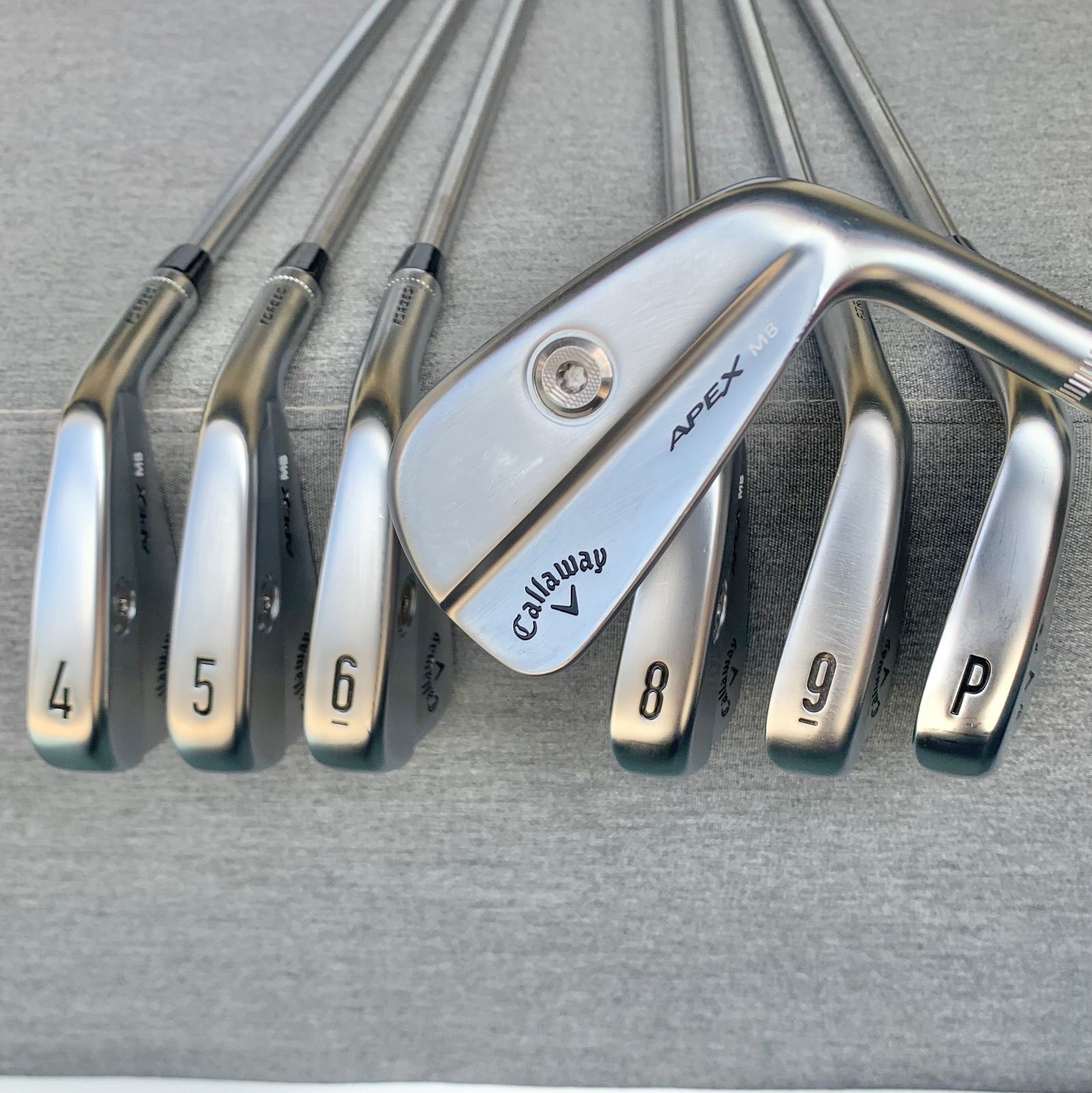 Callaway Apex MB 21 - 4-PW Iron Set - Project X 6.5 LS X Flex