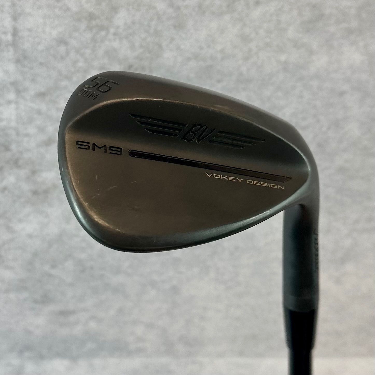 Titleist SM9 Jet Black 56° 08M Wedge - DG S400 Black Onyx Shaft - IOMIC  Grip – Golfstix