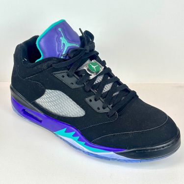 Nike Air Jordan 5 Low Golf Shoes - Black/Grape - Size 13 - New!